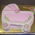 It's a Girl Baby Shower Cake